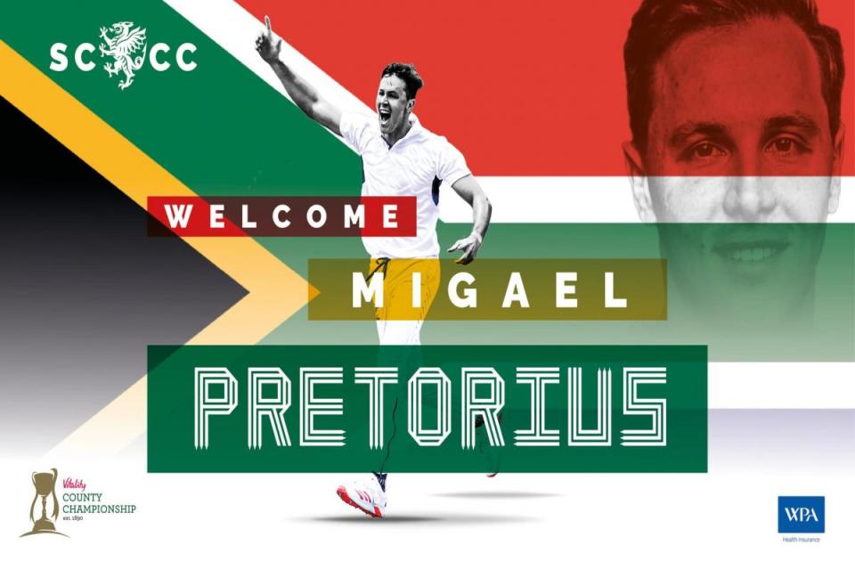 Migael Pretorius <i>(Image: Somerset CCC)</i>