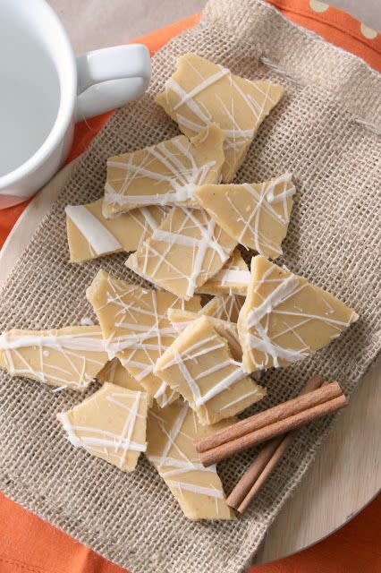 Pumpkin Spice Latte Bark