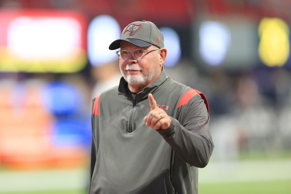 Tampa Bay head coach Bruce Arians