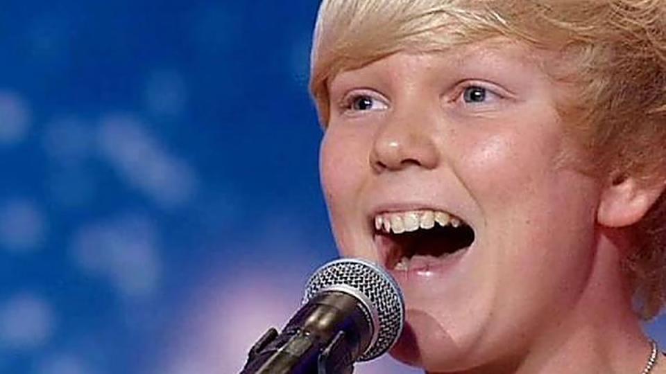 Jack Vidgen singing on Australia's Got Talent as a teenager