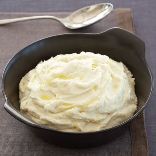 Mashed Potatoes with Manchego and Olive Oil