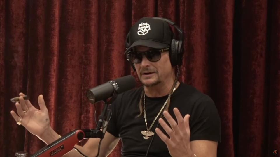 Kid Rock said on Thursday’s episode of “The Joe Rogan Experience” that Israel should bomb Gaza, killing civilians up to “40,000 a f–king time” if it wants to win the war — a move Rogan shot down as “an actual war crime.” The Joe Rogan Experience