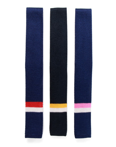 Sensible: Tie Bar silk knit tie