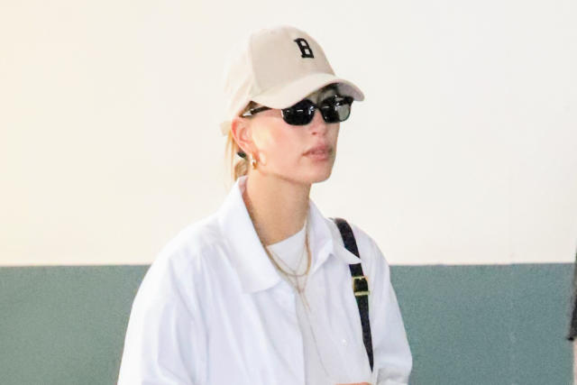 Hailey Bieber Brings the Cut-Out Trend to the Gym