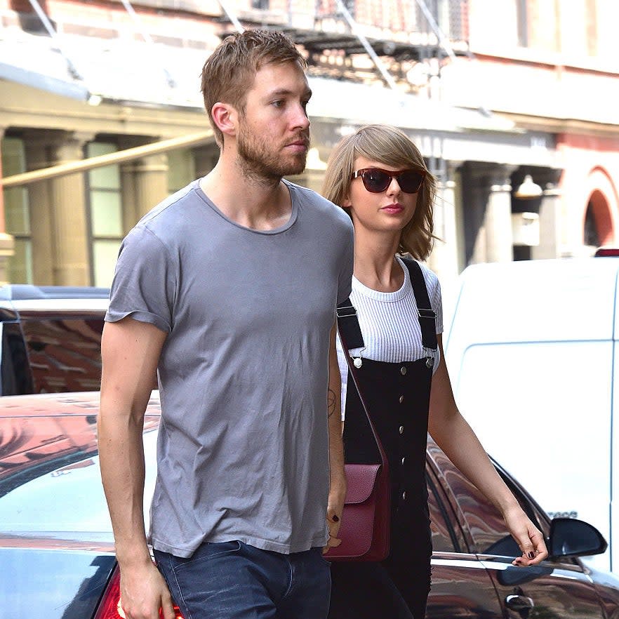 Taylor and Calvin walking