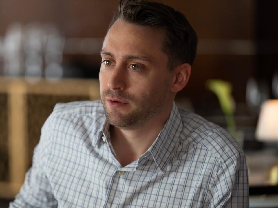 Kieran Culkin as Roman Roy on season four, episode six of "Succession."