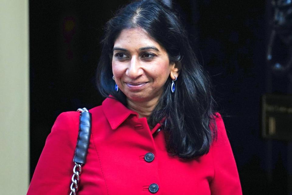 Home Secretary Suella Braverman (PA Wire)