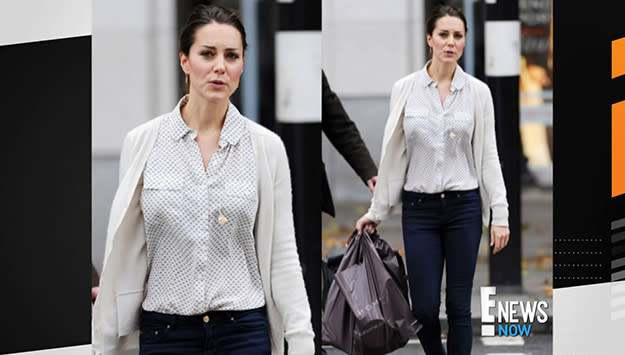 Kate Middleton goes casual