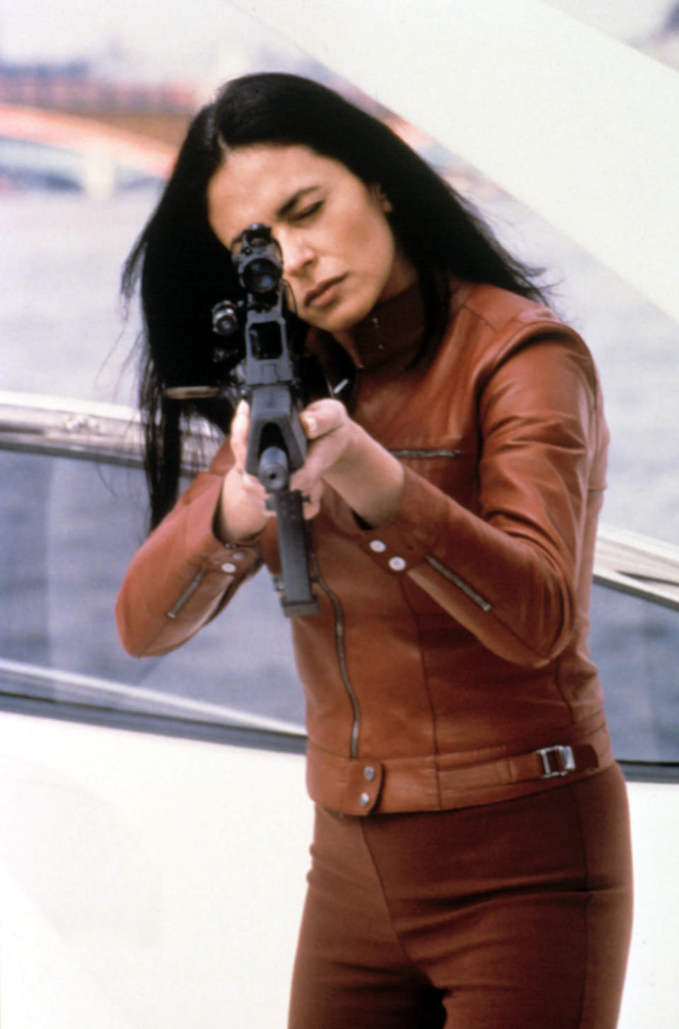 Maria Grazia Cucinotta in 1999’s “The World is Not Enough.”