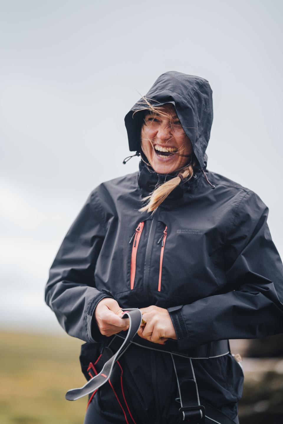 Rachel Hosie climbing on Dartmoor