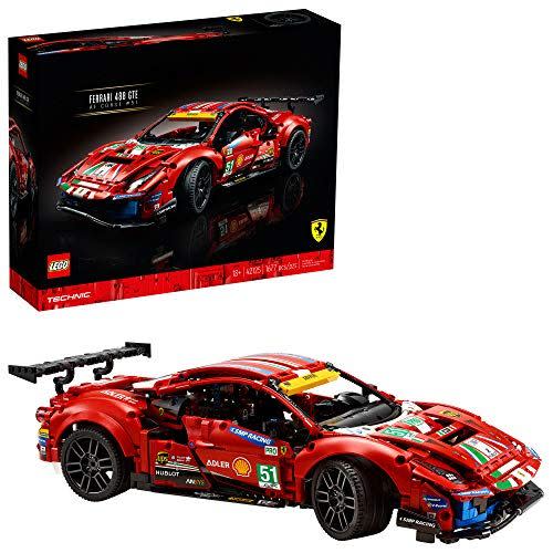 <p><strong>LEGO</strong></p><p>amazon.com</p><p><strong>$168.00</strong></p><p><a href="https://www.amazon.com/dp/B08HVZWFTC?tag=syn-yahoo-20&ascsubtag=%5Bartid%7C10064.g.37182724%5Bsrc%7Cyahoo-us" rel="nofollow noopener" target="_blank" data-ylk="slk:Shop Now;elm:context_link;itc:0;sec:content-canvas" class="link ">Shop Now</a></p><p>Ferrari has pumped out endurance racers like clockwork, and you can now own a replica of one of its most recent entries. This 488 GTE set features a faithful livery scheme with functional steering and a V-8 with movable pistons. </p>