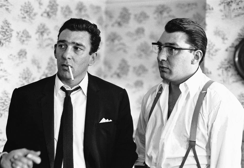 From ITN

SECRETS OF THE KRAYS
Tuesday 25th January 2022 on ITV 

Pictured: Kray twins Reginald 