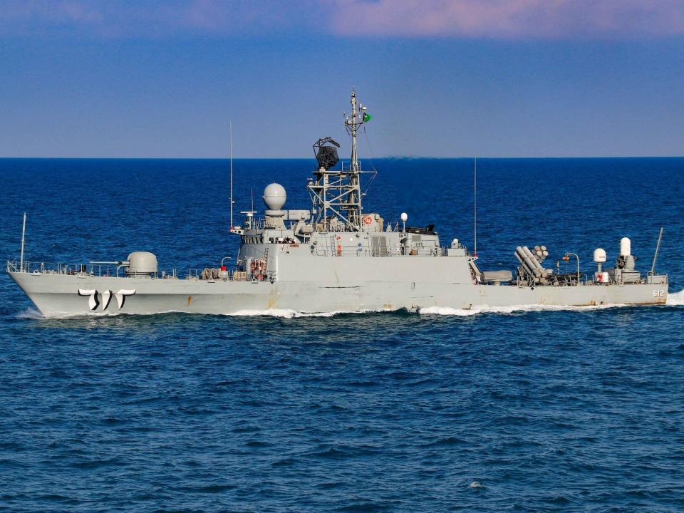 Royal Saudi Naval Force corvette HMS Badr