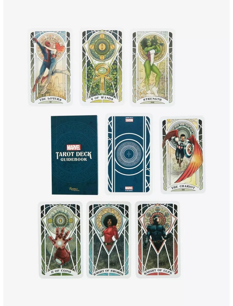 Marvel Tarot spread