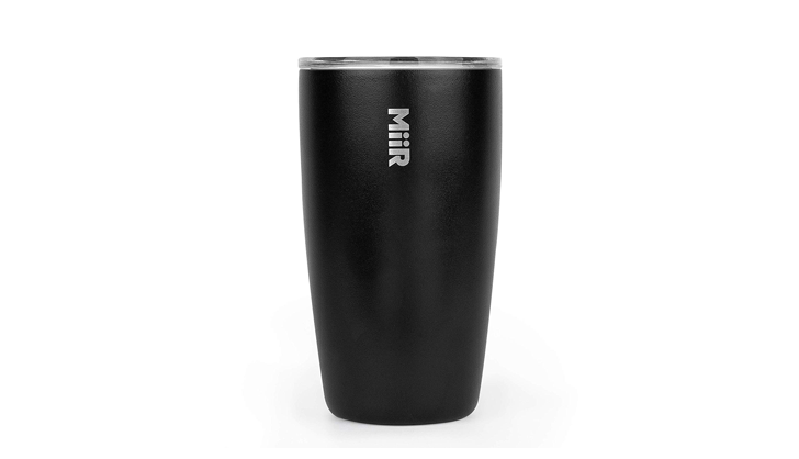 A-Morir Studio  Crystal Travel Coffee Cup in Black