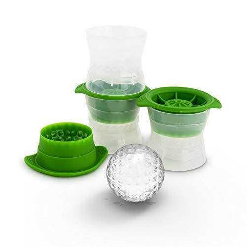 46) Set of 3 Golf Ball Ice Molds