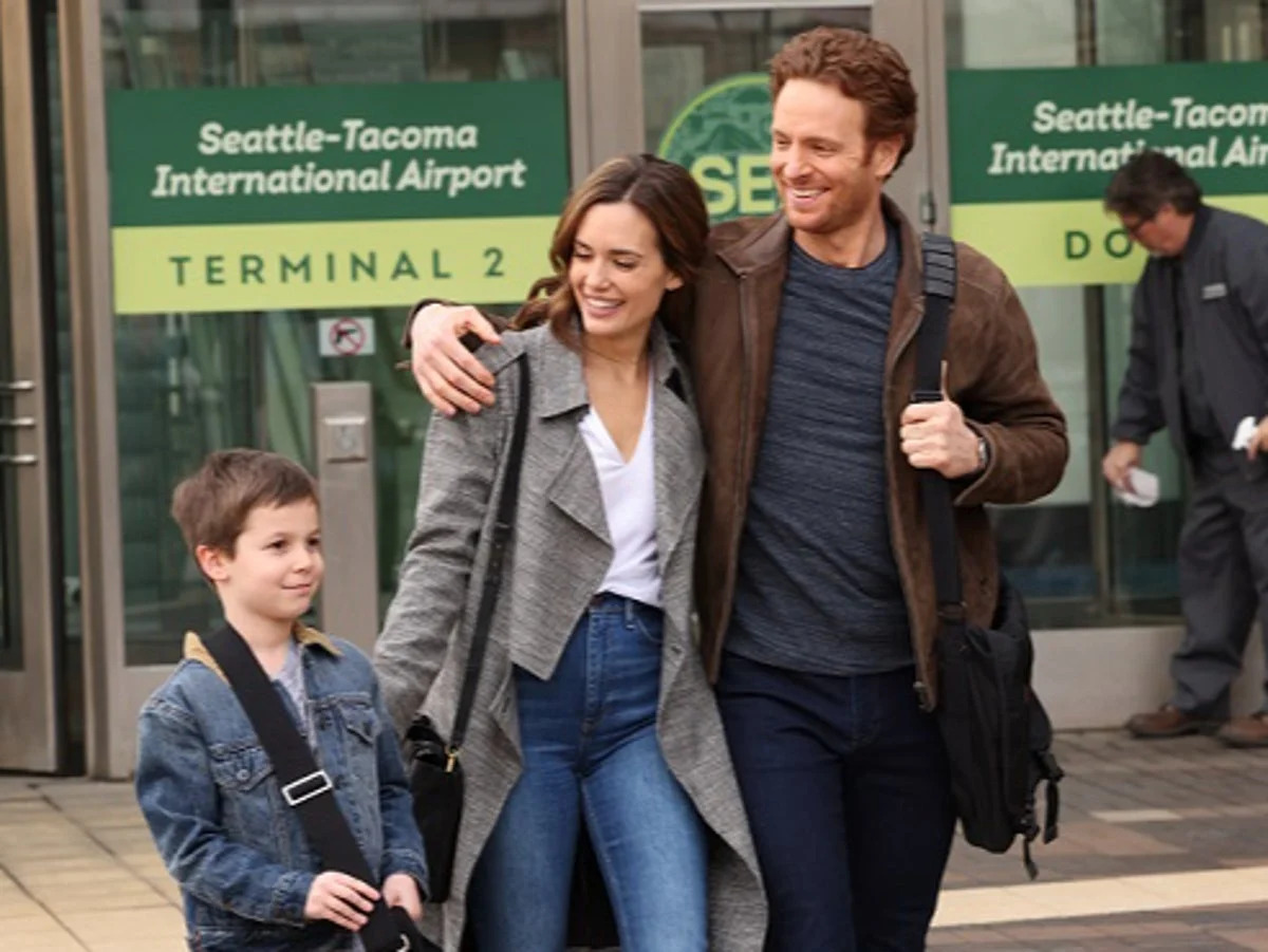 Nick Gehlfuss reunited with former ‘Chicago Med’ co-star Torrey DeVitto (George Burns Jr/NBC)