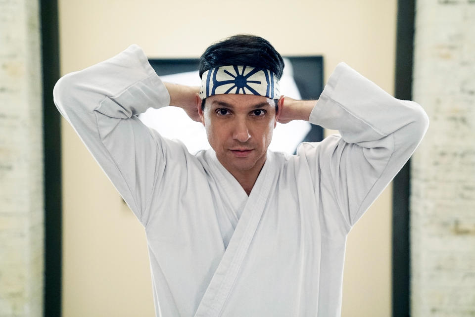 <div><p>"After watching the <i>Cobra Kai</i> TV series and you see the movie from Johnny's perspective, Daniel is a bit of a dick."</p><p>—<a href="https://www.reddit.com/user/d-rabbit-17/" rel="nofollow noopener" target="_blank" data-ylk="slk:u/d-rabbit-17;elm:context_link;itc:0;sec:content-canvas" class="link ">u/d-rabbit-17</a></p></div><span> YouTube Red / Courtesy Everett Collection</span>