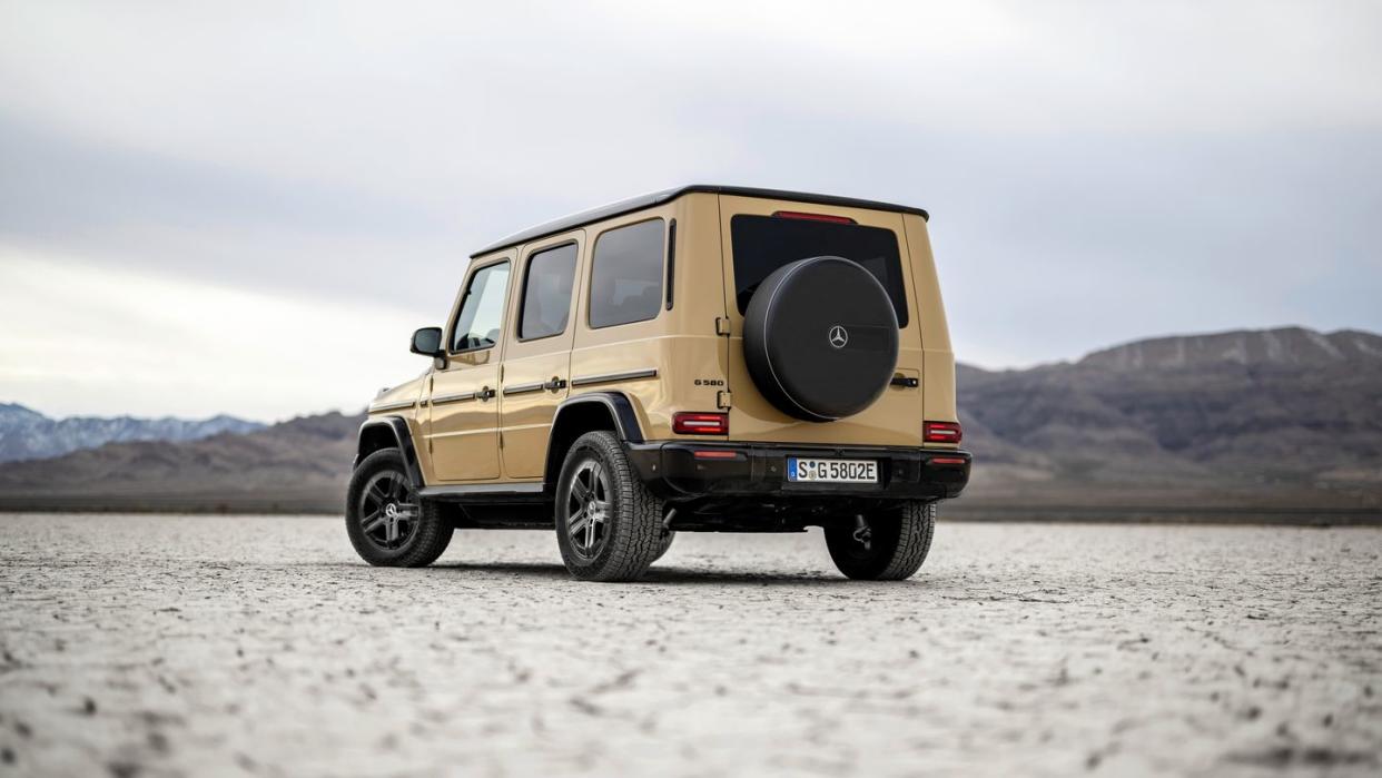 2024 mercedes g 580 with eq technology or electric g wagen