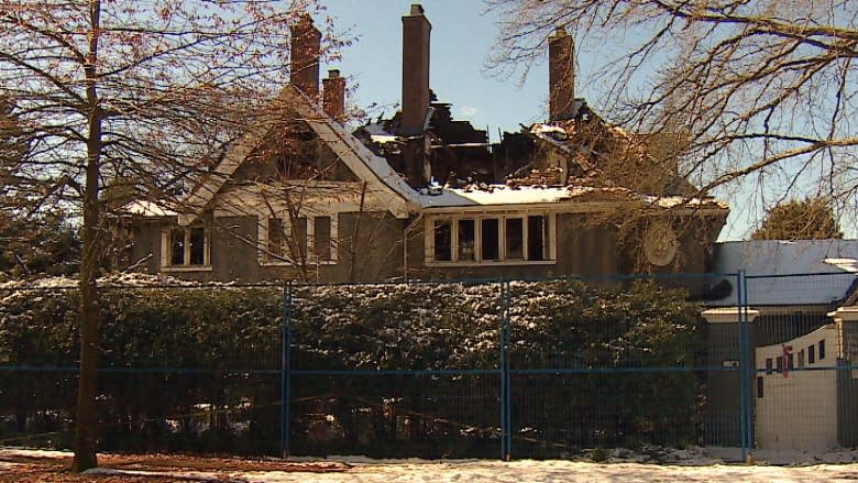 Shaughnessy heritage mansion damaged by fire must be repaired, says city