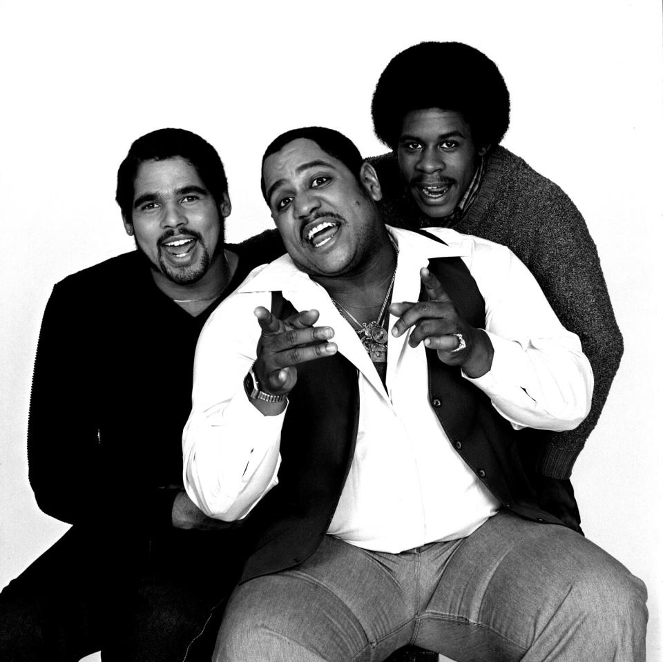 Rap group the Sugarhill Gang in 1980.