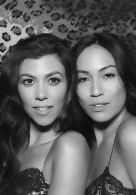 Stephanie revealed in her Refinery29 interview back in May she often gets mistaken for Kourtney. The pair are very close. Source: Instagram