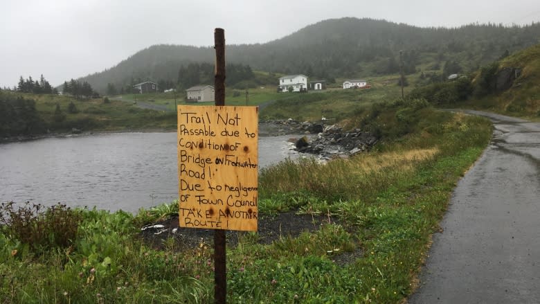 Ferryland residents angry over long wait for bridge fix