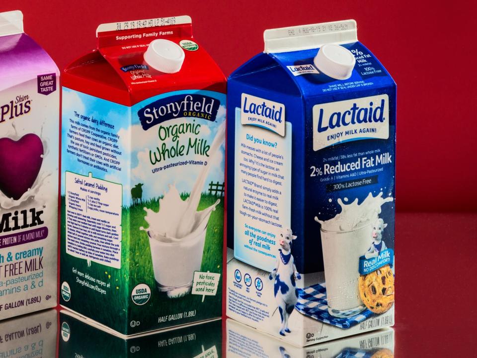 Milk Tasting milks