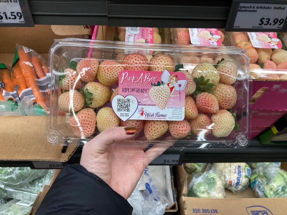 Berries at Aldi in New York City.