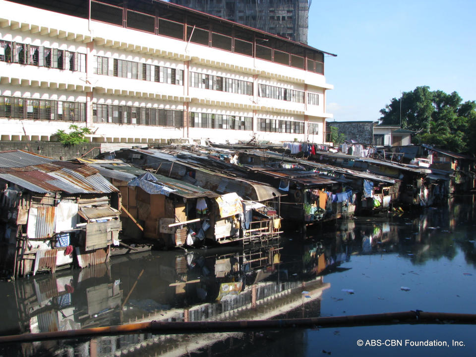 Estero de Paco before the clean up.