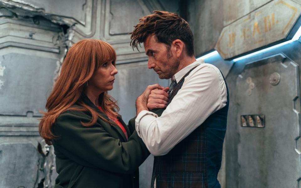 Catherine Tate and David Tennant in the 60th Anniversary Special
