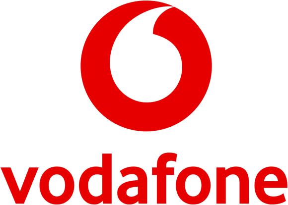 The Vodafone logo.