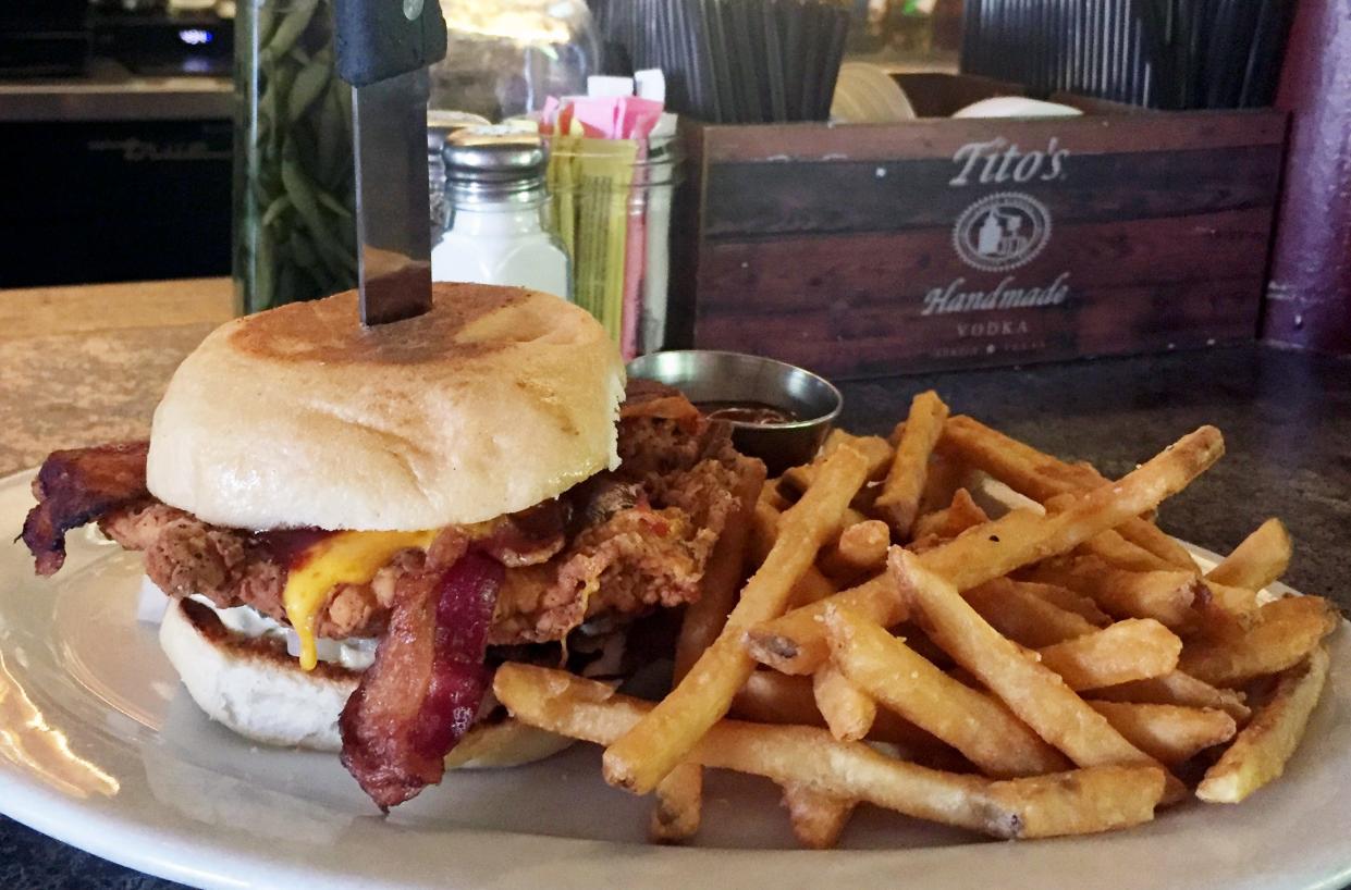 Jack Allen's Kitchen serves a great fried chicken sandwich and will chicken-fry just about anything you can imagine.