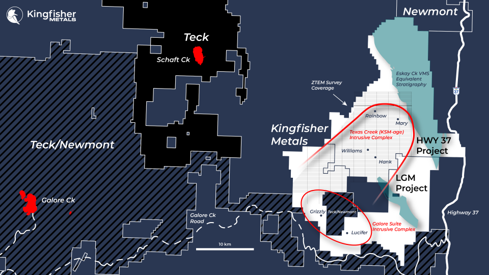 Figure 1: Regional Overview Map - HWY 37 and LGM Projects