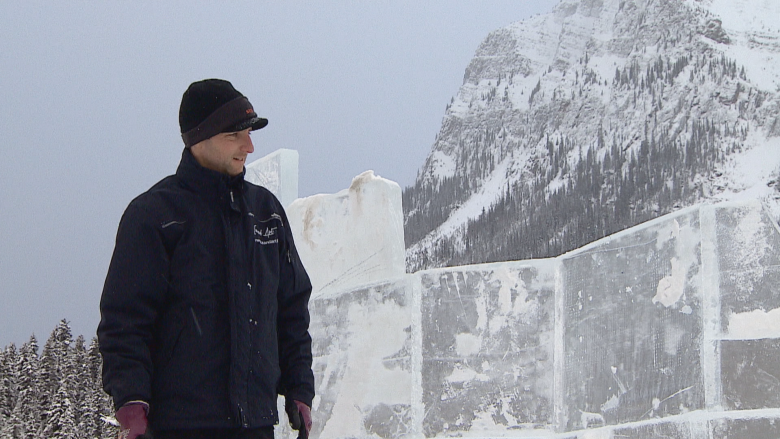 Carving out the science behind competition-grade ice at Lake Louise's iconic ice sculpture festival