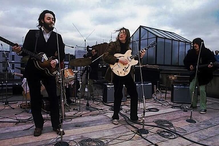 La histórica presentación de The Beatles en la azotea de Apple Corps, en Londres