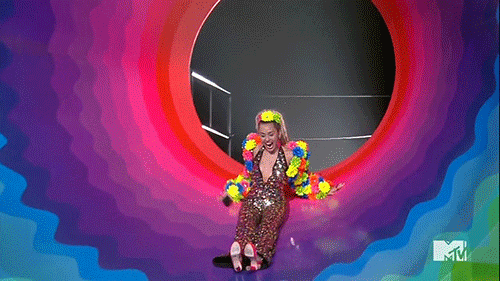 Miley Cyrus slips her nipple past live TV censors during VMAs 2015