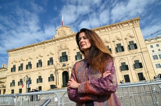 Caruana Galizia's sister, Corinne Vella, says "too much power is concentrated in the hands of the prime minister"