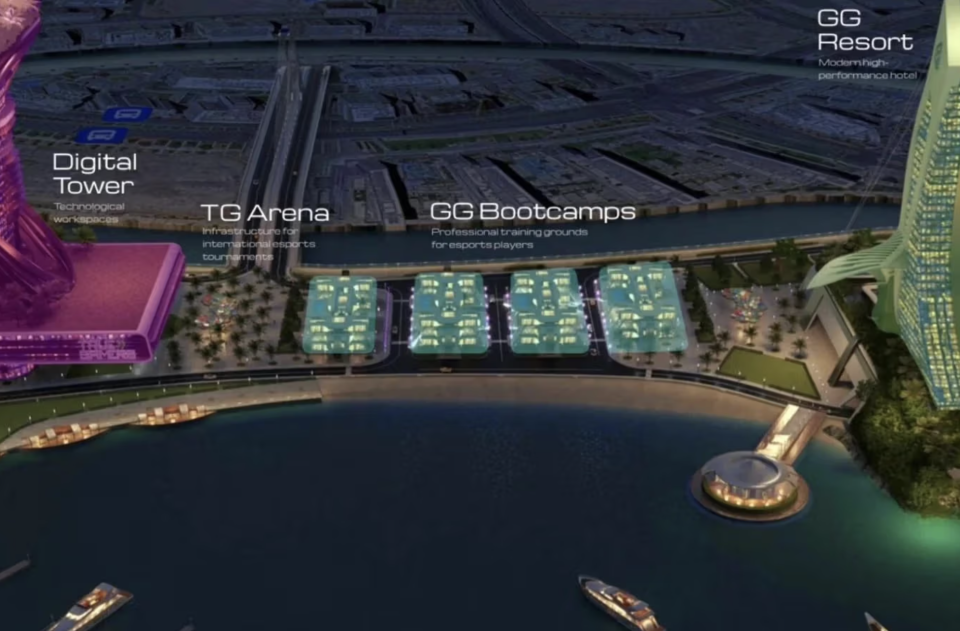 阿布達比即將耗資 $2.8 億美元興建全球首座「電競島」