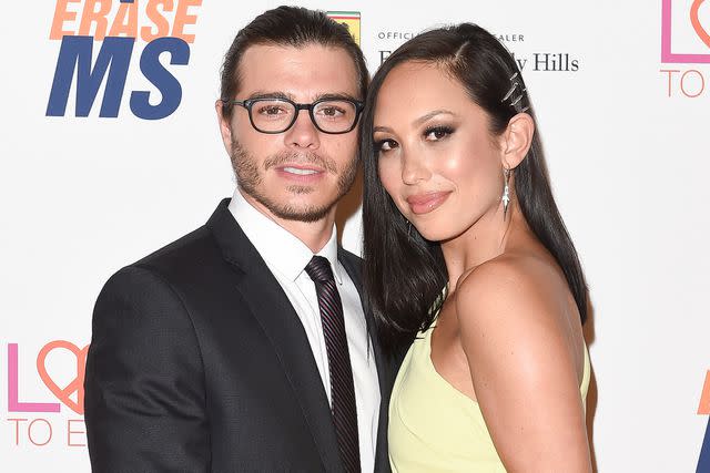 Axelle/Bauer-Griffin/FilmMagic From left: Matthew Lawrence and dancer Cheryl Burke arrive at the 25th Annual Race to Erase MS Gala at The Beverly Hilton Hotel on April 20, 2018 in Beverly Hills, California.