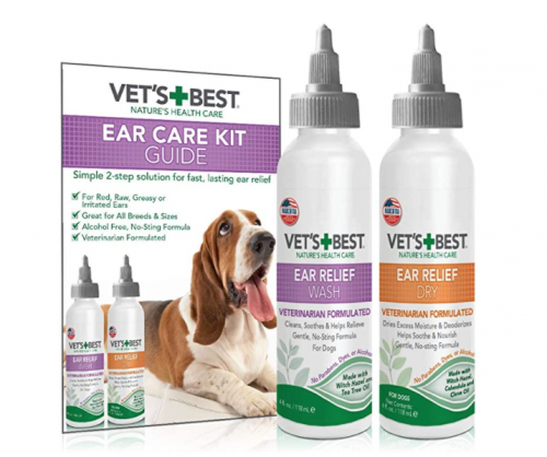 Vet's Best Dog Ear Cleaner Kit