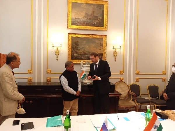 RS Deputy Chairman Harivansh meets Russian counterpart Konstantin Kosachev