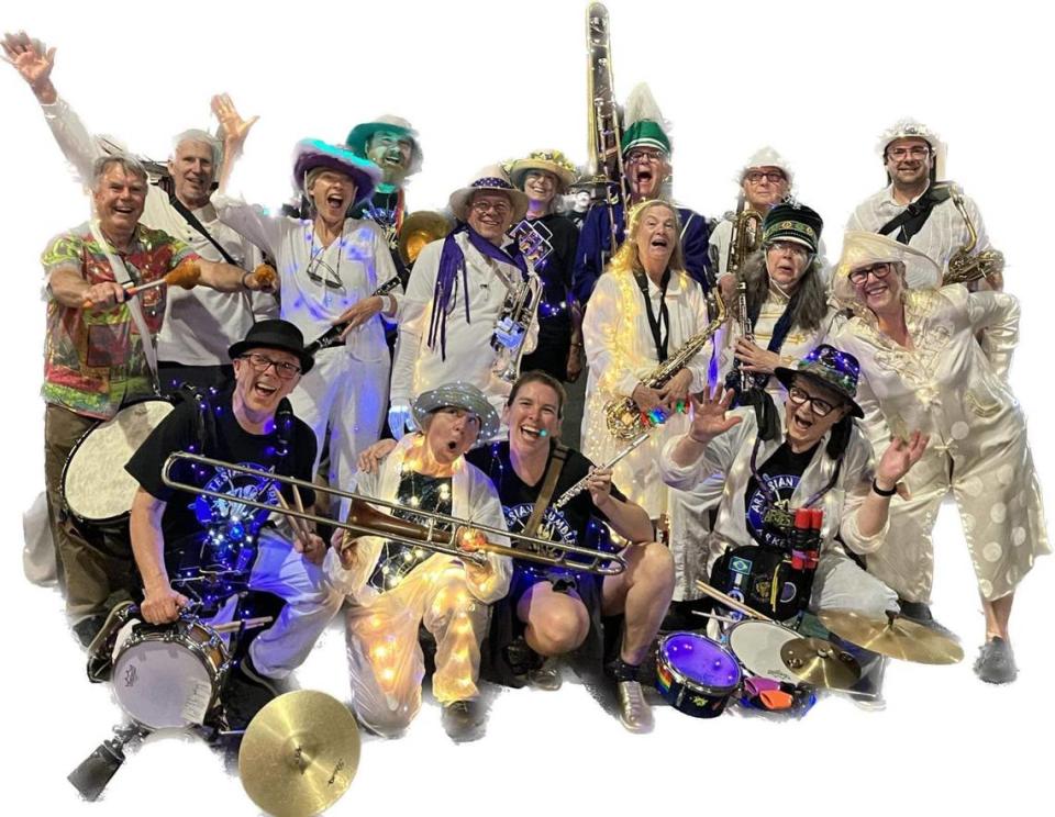 Artesian Rumble Arkestra, Olympia’s marching band and a fixture at the Luminary Procession at spring Arts Walk, will provide entertainment at the Stream Team’s World Ocean Day Festival on Saturday, June 10, at Heritage Park in Olympia.