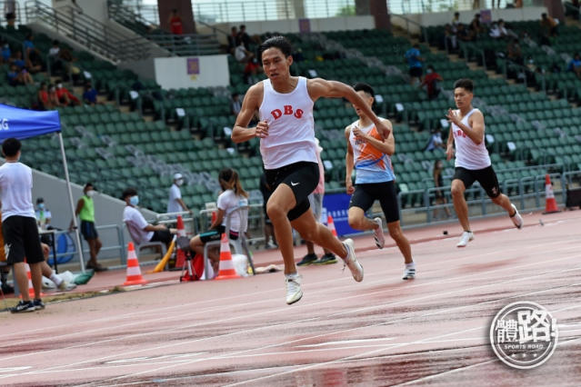 葉景維在200米打破男子U18香港紀錄。