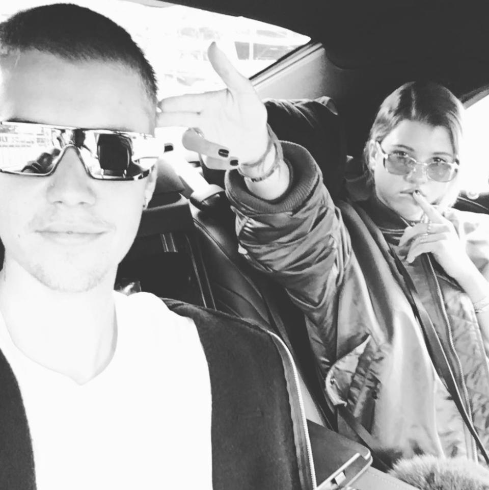 Justin Bieber and Sofia Richie