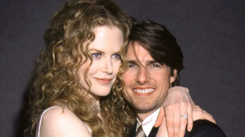 Nicole Kidman & Tom Cruise Attending The Writers Guild Award Show - Beverly Hills, CA, United States - 1998 (Nicole Kidman-Tom Cruise 2) 