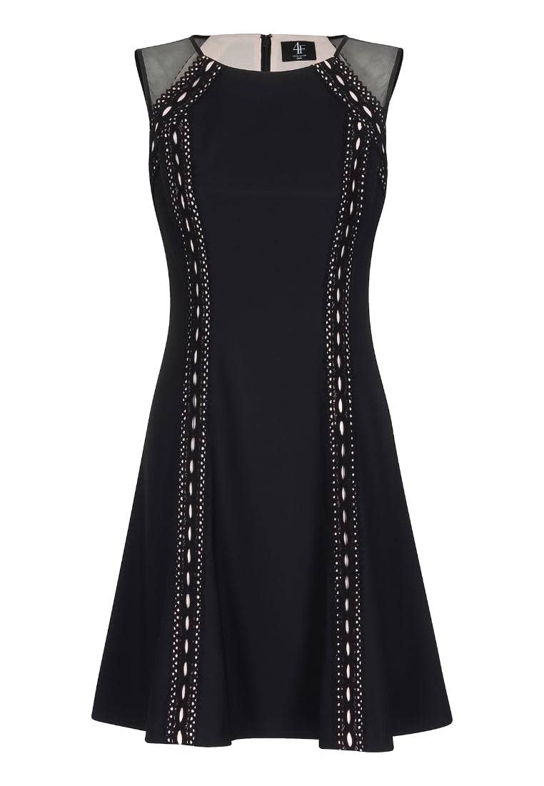 Freizeitkleid in Schwarz von Four Flavor, 99,90€ (ursprüngl. 269,90€)