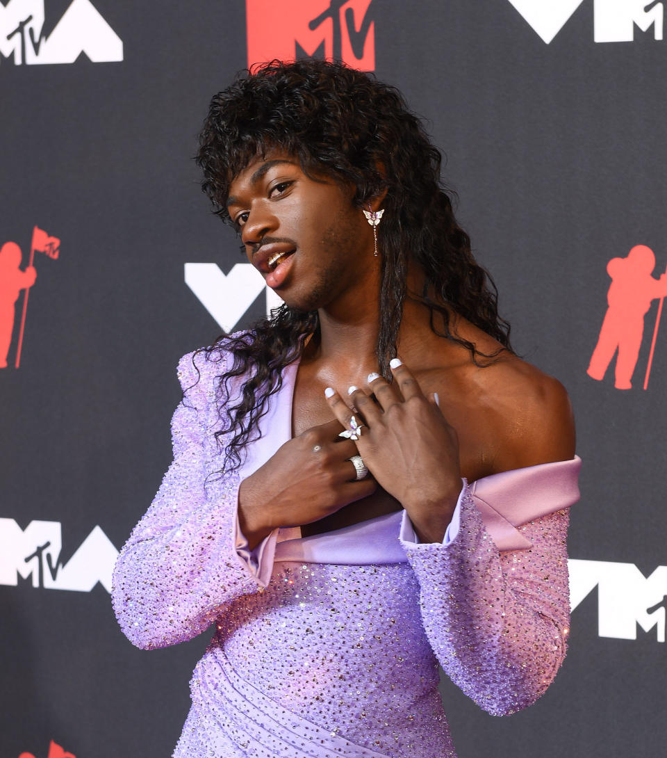 Lil Nas X at the 2021 MTV Video Music Awards