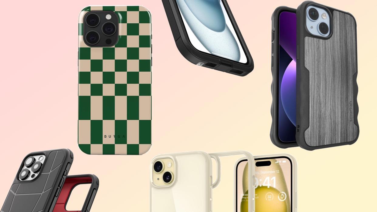  Iphone cases for different models. 