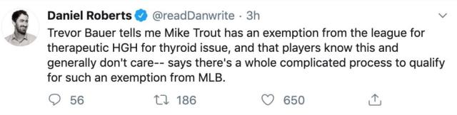 MLB and MLBPA shut down Mike Trout HGH rumor – New York Daily News